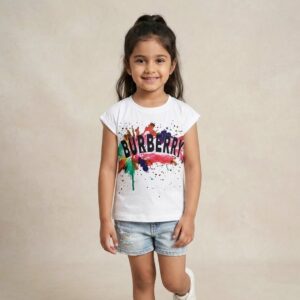 bhavisha kidswear trendy girls kids frill sleeve top (copy)