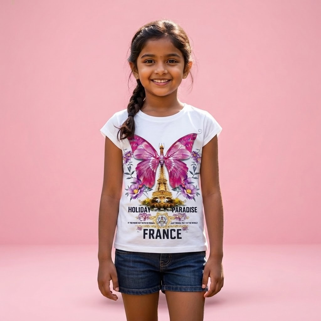 BHAVISHA KIDSWEAR TRENDY GIRLS KIDS TOP - Image 3