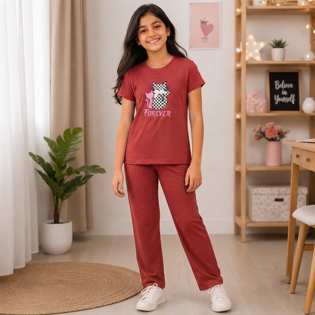 girls casual top & bottom set (alexa jacquard big set) bhavisha kidswear girls casual top & bottom set (alexa jacquard big set) bhavisha kidswear